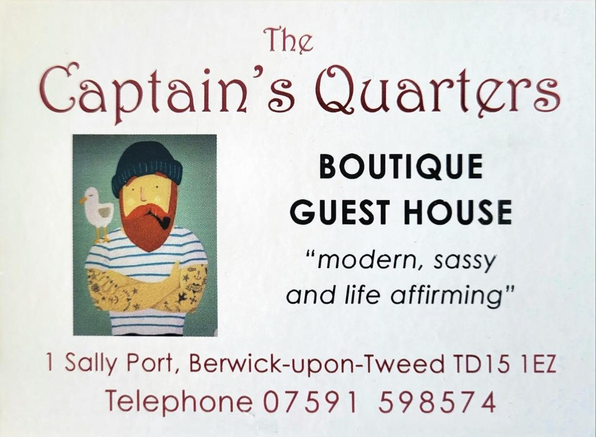 Hotel The Captains Quarters Berwick Upon Tweed Exteriér fotografie